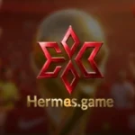 Hermas Game mobile gameplay screen showing colorful graphics and interactive gaming features
